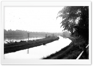 1912 Delaware River, Titusville, New Jersey Ultra HD Wallpaper for 4K UHD Widescreen desktop, tablet & smartphone