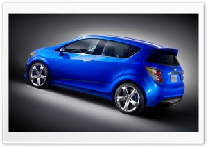 2011 Chevrolet Aveo RS   Left Side View Ultra HD Wallpaper for 4K UHD Widescreen desktop, tablet & smartphone