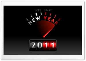 2011 New Year Ultra HD Wallpaper for 4K UHD Widescreen desktop, tablet & smartphone