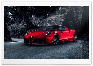 2014 Alfa Romeo 4C Ultra HD Wallpaper for 4K UHD Widescreen desktop, tablet & smartphone