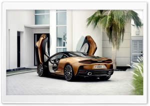 2019 McLaren GT Supercar Open Doors Ultra HD Wallpaper for 4K UHD Widescreen desktop, tablet & smartphone
