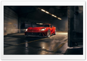 2019 Novitec Ferrari 812 Superfast N Largo Supercar Ultra HD Wallpaper for 4K UHD Widescreen desktop, tablet & smartphone
