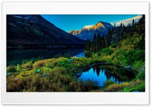 2 lakes Ultra HD Wallpaper for 4K UHD Widescreen desktop, tablet & smartphone