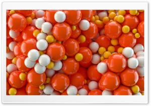3D Balls Ultra HD Wallpaper for 4K UHD Widescreen desktop, tablet & smartphone