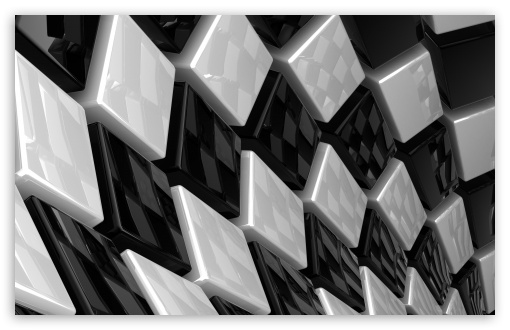 3D Cubes Black And White UltraHD Wallpaper for Wide 16:10 Widescreen WHXGA WQXGA WUXGA WXGA ; Standard 4:3 5:4 Fullscreen UXGA XGA SVGA QSXGA SXGA ; Tablet 1:1 ; iPad 1/2/Mini ; Mobile 4:3 5:4 - UXGA XGA SVGA QSXGA SXGA ;