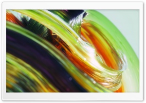 3D Green Shades Glass Macro Ultra HD Wallpaper for 4K UHD Widescreen desktop, tablet & smartphone