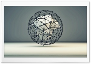 3D Sphere Ultra HD Wallpaper for 4K UHD Widescreen desktop, tablet & smartphone