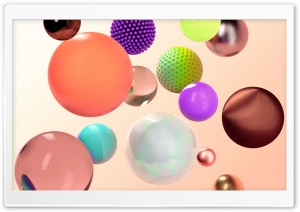 3D Spheres Ultra HD Wallpaper for 4K UHD Widescreen desktop, tablet & smartphone