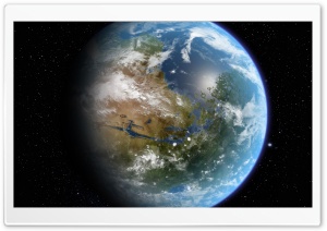 A Planet Like Earth Ultra HD Wallpaper for 4K UHD Widescreen desktop, tablet & smartphone