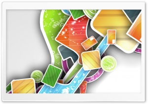 Abstract 3D Art Ultra HD Wallpaper for 4K UHD Widescreen desktop, tablet & smartphone