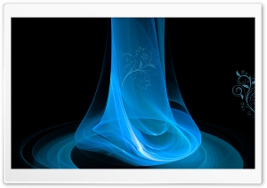 Abstract Blue Smoke Ultra HD Wallpaper for 4K UHD Widescreen desktop, tablet & smartphone