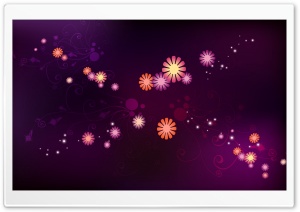 Abstract Flowers 1 Ultra HD Wallpaper for 4K UHD Widescreen desktop, tablet & smartphone