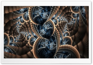 Abstract Fractal Digital Art Ultra HD Wallpaper for 4K UHD Widescreen desktop, tablet & smartphone