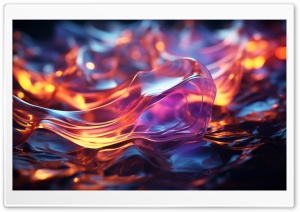 Abstract Glass Art Ultra HD Wallpaper for 4K UHD Widescreen desktop, tablet & smartphone