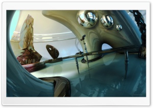 Abstract Museum 3D Ultra HD Wallpaper for 4K UHD Widescreen desktop, tablet & smartphone