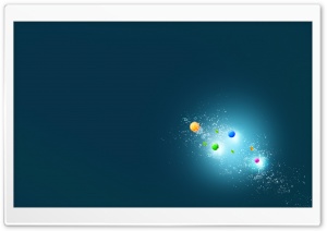 Abstract Water Drops Ultra HD Wallpaper for 4K UHD Widescreen desktop, tablet & smartphone