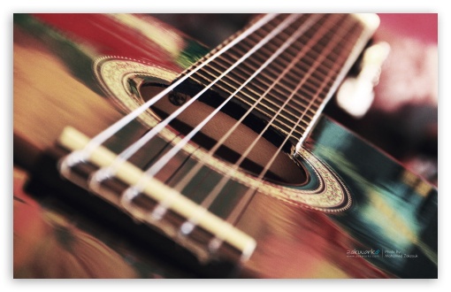 acoustic guitar wallpaper widescreen