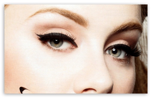 Adele's Eyes HD wallpaper for Standard 4:3 Fullscreen UXGA XGA SVGA ...