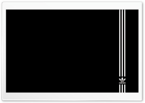 Adidas Black Background Ultra HD Wallpaper for 4K UHD Widescreen desktop, tablet & smartphone