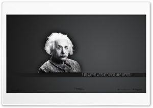 Albert Einstein Ultra HD Wallpaper for 4K UHD Widescreen desktop, tablet & smartphone