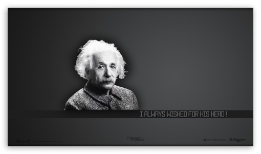Albert Einstein Ultra HD Desktop Background Wallpaper for 4K UHD TV :  Tablet : Smartphone