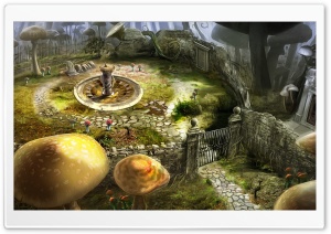 Alice In Wonderland Artwork Ultra HD Wallpaper for 4K UHD Widescreen desktop, tablet & smartphone