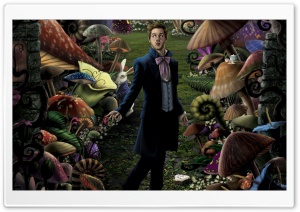 Alice In Wonderland Artwork Ultra HD Wallpaper for 4K UHD Widescreen desktop, tablet & smartphone