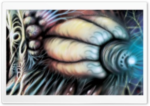 Alien Fetus Ultra HD Wallpaper for 4K UHD Widescreen desktop, tablet & smartphone