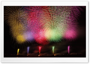 Amazing Fireworks 2020 Ultra HD Wallpaper for 4K UHD Widescreen desktop, tablet & smartphone