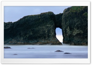 Amazing Rock In The Ocean Ultra HD Wallpaper for 4K UHD Widescreen desktop, tablet & smartphone