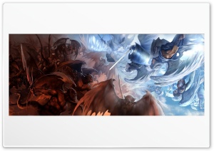Angels and Demons Art Ultra HD Wallpaper for 4K UHD Widescreen desktop, tablet & smartphone