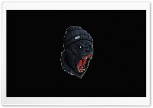 Angry Gorilla Roaring Ultra HD Wallpaper for 4K UHD Widescreen desktop, tablet & smartphone