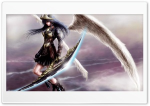 Anime angel Ultra HD Wallpaper for 4K UHD Widescreen desktop, tablet & smartphone