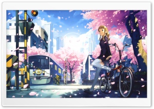 Anime City Ultra HD Wallpaper for 4K UHD Widescreen desktop, tablet & smartphone