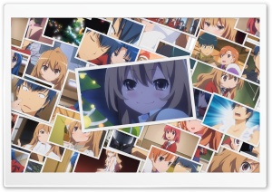 Anime Collage Ultra HD Wallpaper for 4K UHD Widescreen desktop, tablet & smartphone