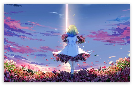 Anime Girl Ultra HD Desktop Background Wallpaper for : Widescreen &  UltraWide Desktop & Laptop : Multi Display, Dual Monitor : Tablet :  Smartphone