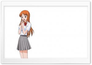 Anime Girl With Orange Hair Ultra HD Wallpaper for 4K UHD Widescreen desktop, tablet & smartphone