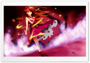 Anime Magic Girl Ultra HD Wallpaper for 4K UHD Widescreen desktop, tablet & smartphone
