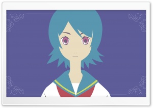 Anime School Girl Ultra HD Wallpaper for 4K UHD Widescreen desktop, tablet & smartphone