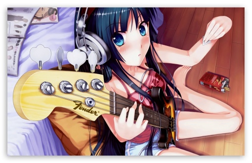 Anime The Girl With A Guitar UltraHD Wallpaper for Wide 16:10 5:3 Widescreen WHXGA WQXGA WUXGA WXGA WGA ; 8K UHD TV 16:9 Ultra High Definition 2160p 1440p 1080p 900p 720p ; Standard 3:2 Fullscreen DVGA HVGA HQVGA ( Apple PowerBook G4 iPhone 4 3G 3GS iPod Touch ) ; Mobile 5:3 3:2 16:9 - WGA DVGA HVGA HQVGA ( Apple PowerBook G4 iPhone 4 3G 3GS iPod Touch ) 2160p 1440p 1080p 900p 720p ;