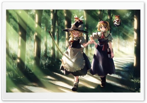 Anime Wizard Girl Ultra HD Wallpaper for 4K UHD Widescreen desktop, tablet & smartphone
