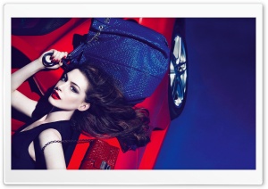 Anne Hathaway Tod's Ultra HD Wallpaper for 4K UHD Widescreen desktop, tablet & smartphone