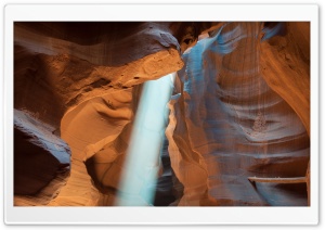 Antelope Canyon Beams Ultra HD Wallpaper for 4K UHD Widescreen desktop, tablet & smartphone