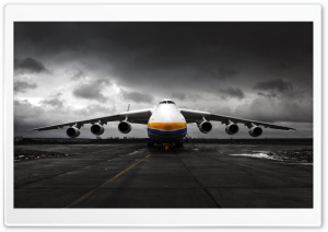 Antonov An-225 Mriya Cargo Aircraft Ultra HD Wallpaper for 4K UHD Widescreen desktop, tablet & smartphone