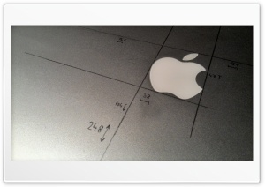 Apple MacBook Pro measuring and sizing Ultra HD Wallpaper for 4K UHD Widescreen desktop, tablet & smartphone