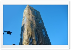 Aqua Tower Ultra HD Wallpaper for 4K UHD Widescreen desktop, tablet & smartphone