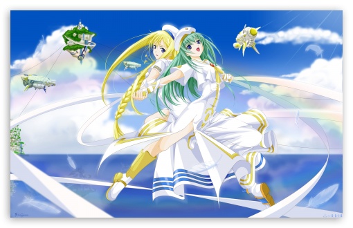 Aria Manga Ultra Hd Desktop Background Wallpaper For