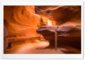 Arizona Antelope Canyon Sand Ultra HD Wallpaper for 4K UHD Widescreen desktop, tablet & smartphone