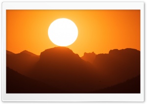 Arizona Setting Sun Ultra HD Wallpaper for 4K UHD Widescreen desktop, tablet & smartphone