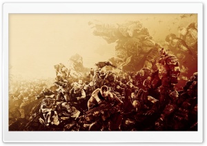 Art of Gears of War Ultra HD Wallpaper for 4K UHD Widescreen desktop, tablet & smartphone